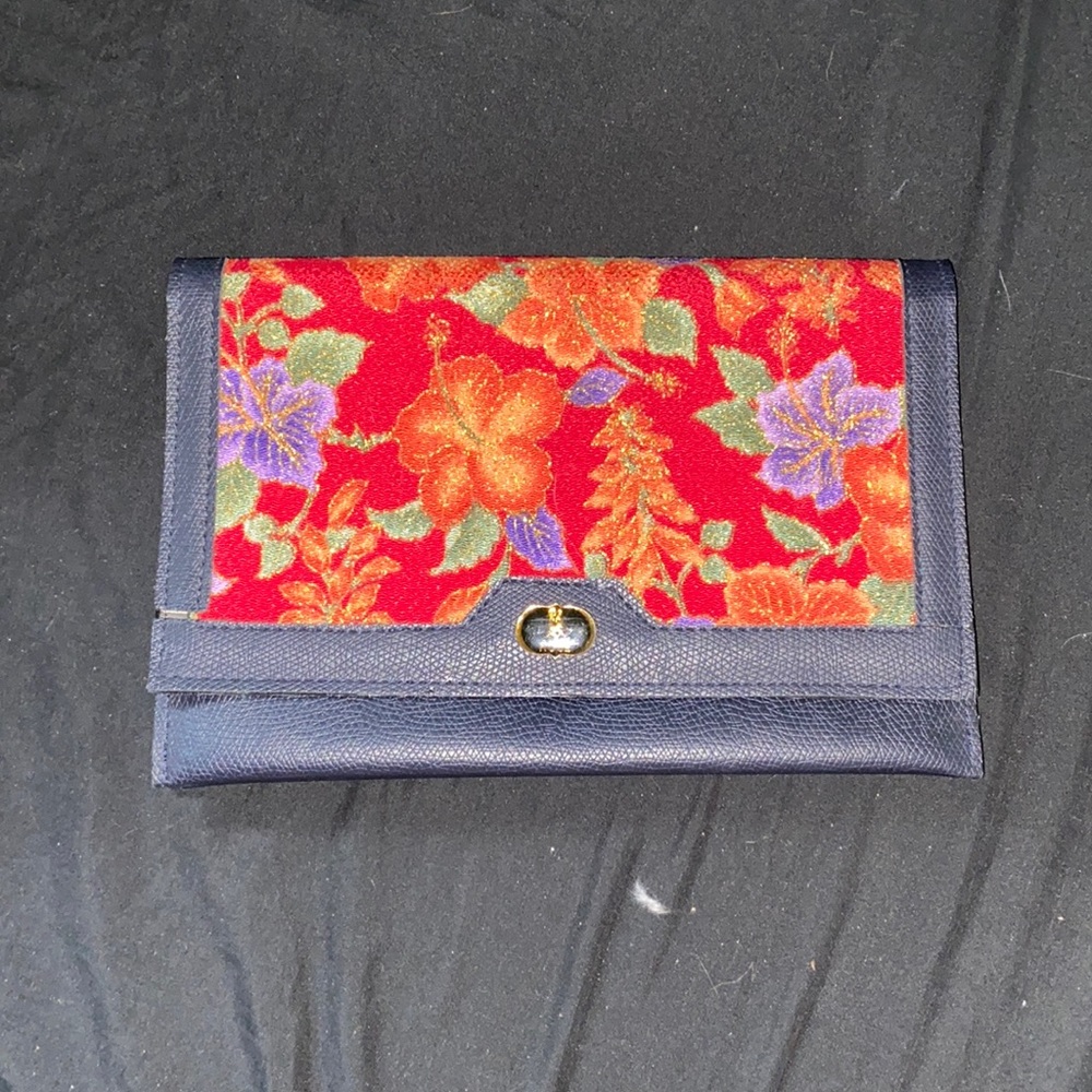 Vintage Japanese floral handbag